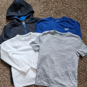 Boys Size 8 Athletic Bundle Tek Gear Reebok DSG 4pc Hoodie & Tops